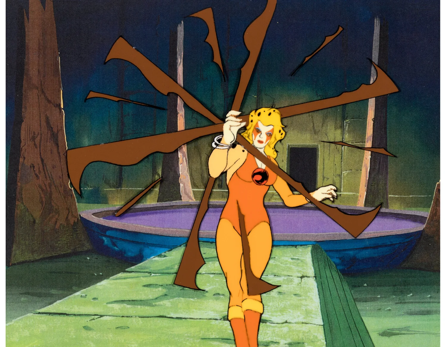 ThunderCats Cheetara Production Cel (Rankin-Bass/Topcraft/Pacific