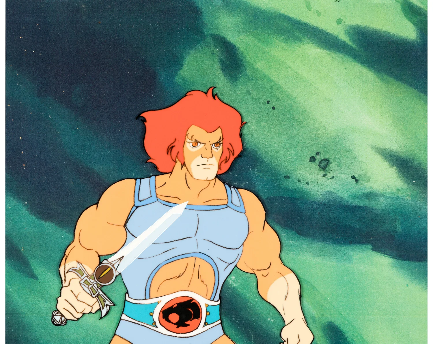 ThunderCats Lion-O Production Cel (Rankin-Bass, c. 1985-89)