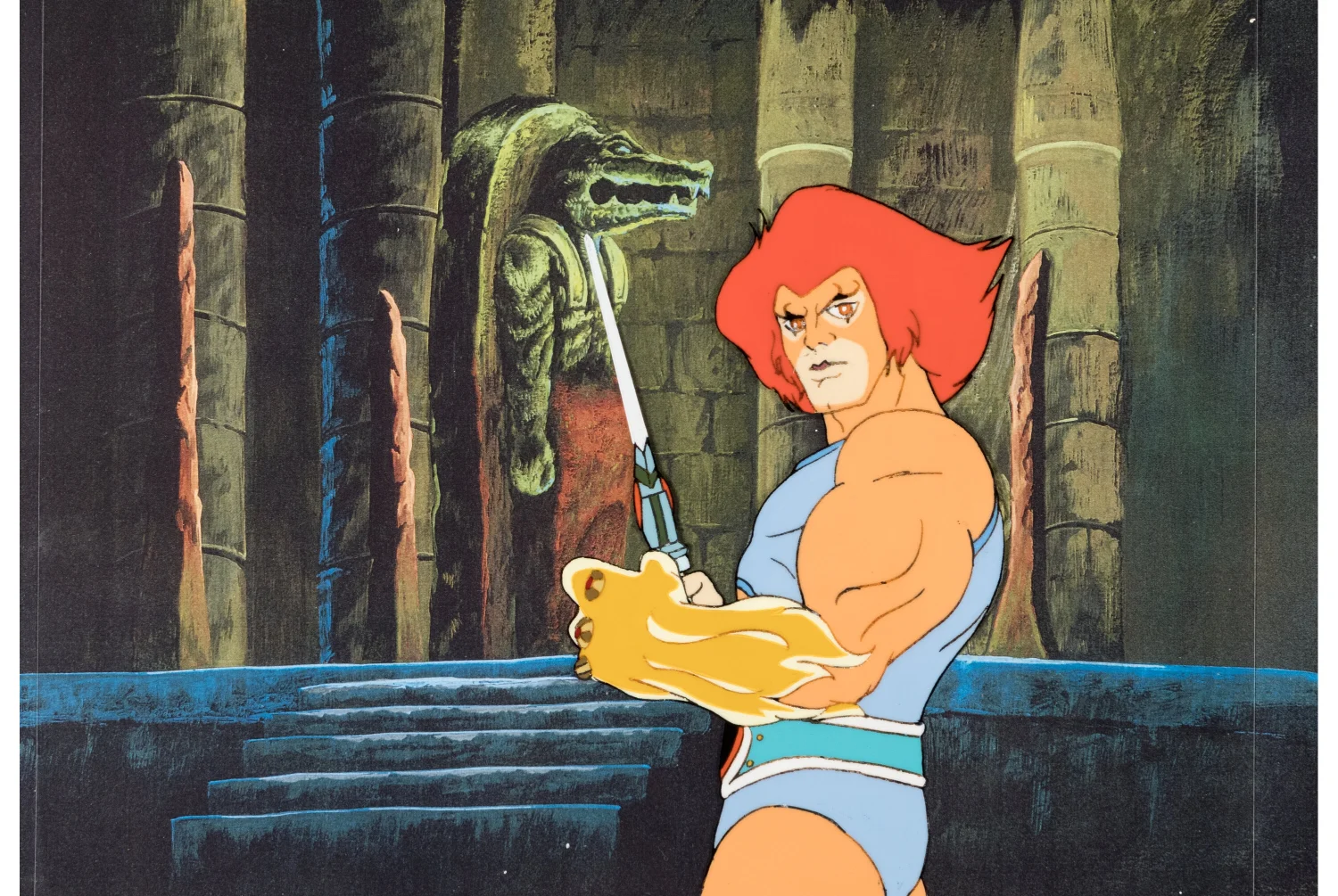 ThunderCats Lion-O Production Cel (Rankin-Bass/Topcraft, c