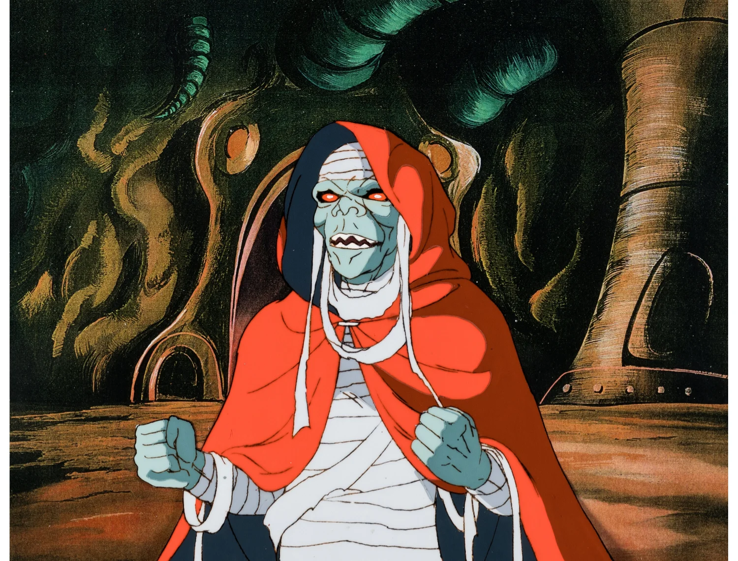 ThunderCats Mumm-Ra Production Cel (Rankin-Bass, c. 1985-89)