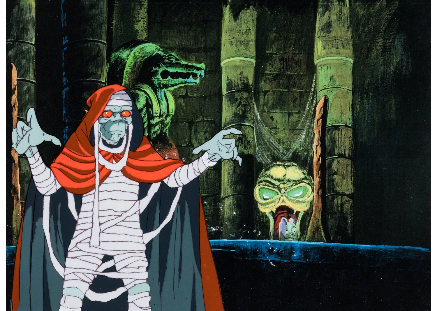 ThunderCats Mumm-Ra Production Cel (Rankin-Bass, c. 1985-89)