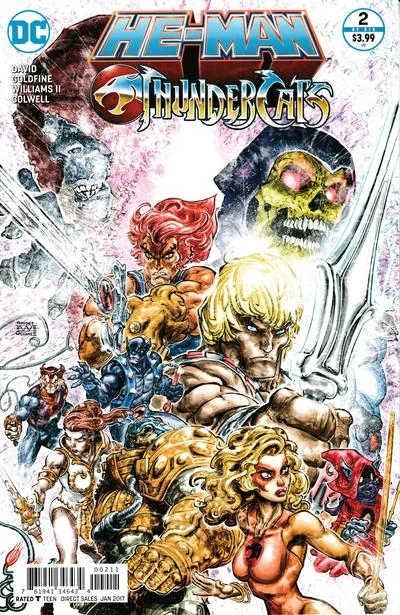 Cover for He-Man / Thundercats #2