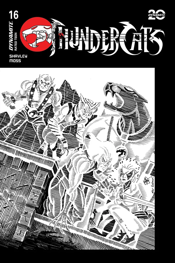 Cover T - Ken Haeser B&W