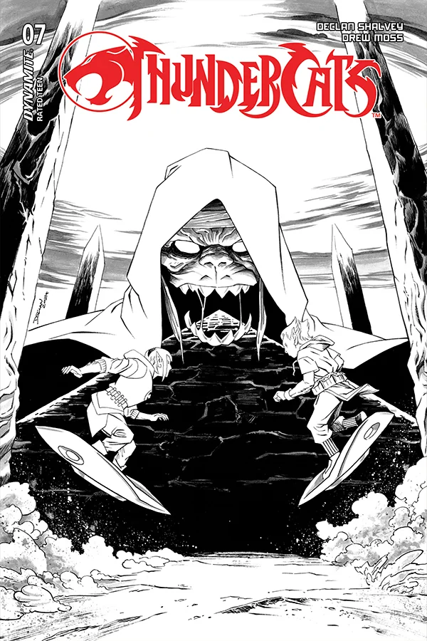 10 Copy Incentive Black and White Cover J - Declan Shalvey
