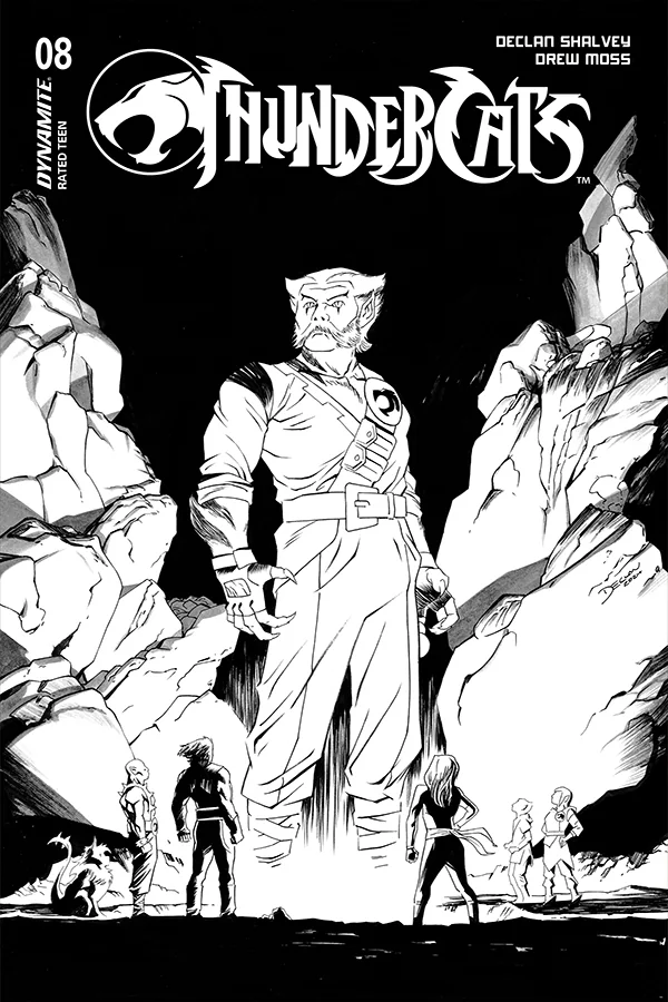 10 Copy Incentive Black and White Cover J - Declan Shalvey