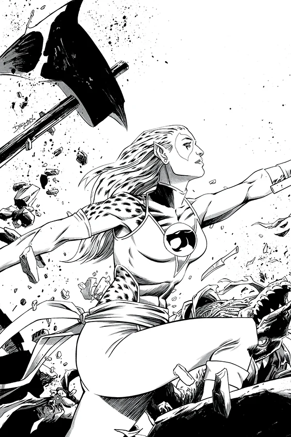 15 Copy FOC Black and White Virgin Cover M - Declan Shalvey