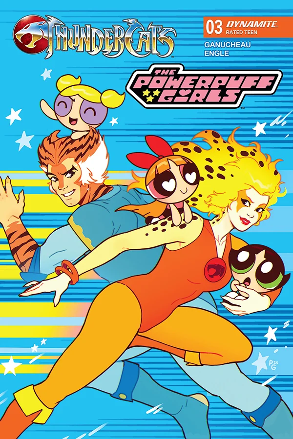 Cover for Thundercats / The Powerpuff Girls #3