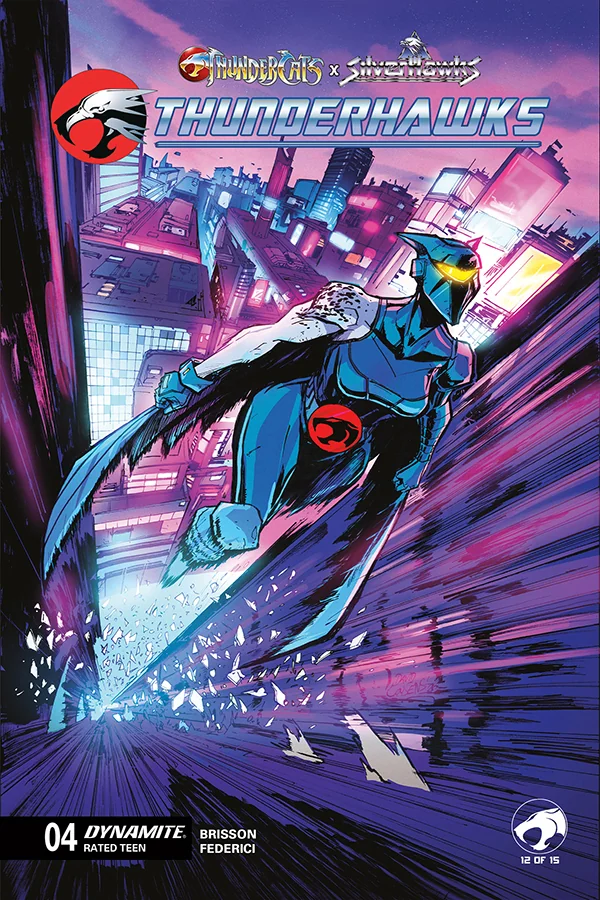 Cover for Thundercats X SilverHawks ThunderHawks #4