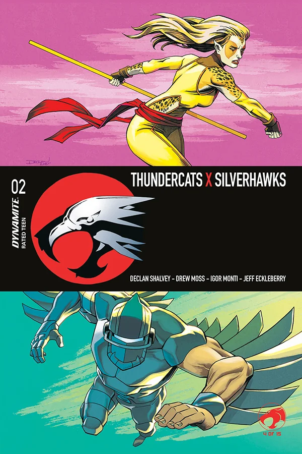 Cover for Thundercats X SilverHawks #2
