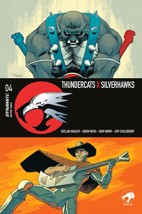 Cover for Thundercats X SilverHawks #4