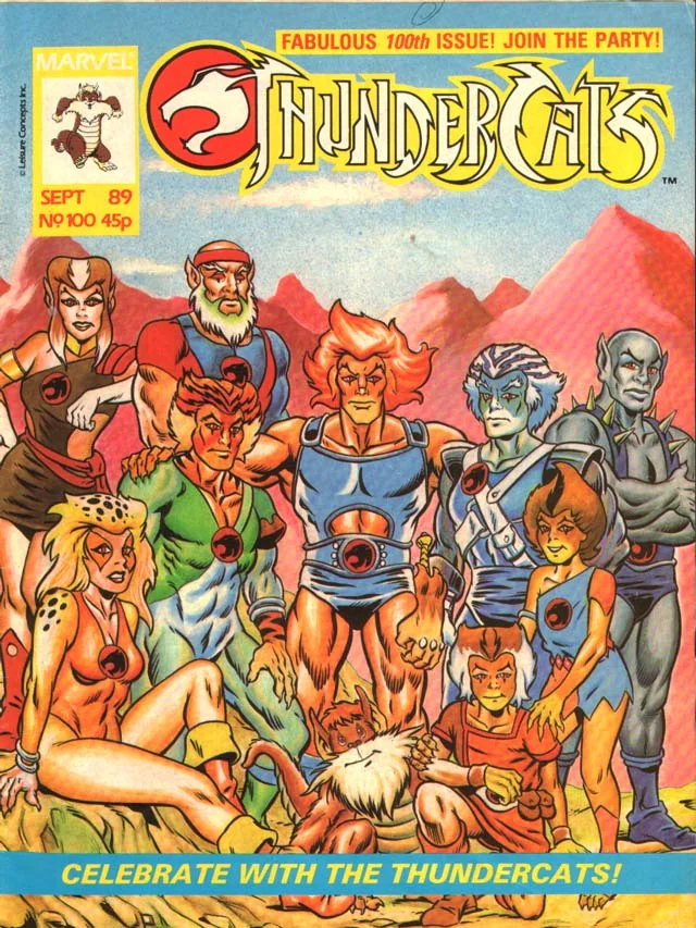 Cover for ThunderCats #100