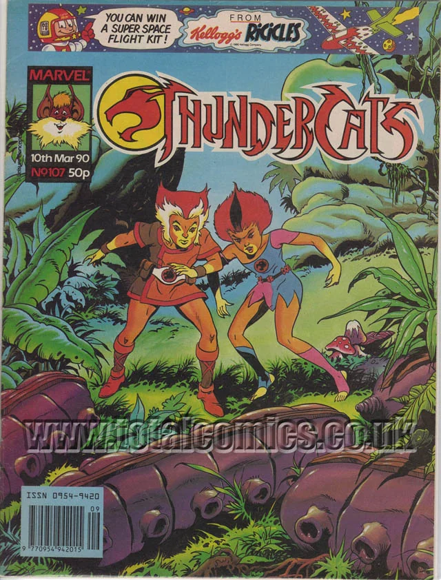 Cover for ThunderCats #107