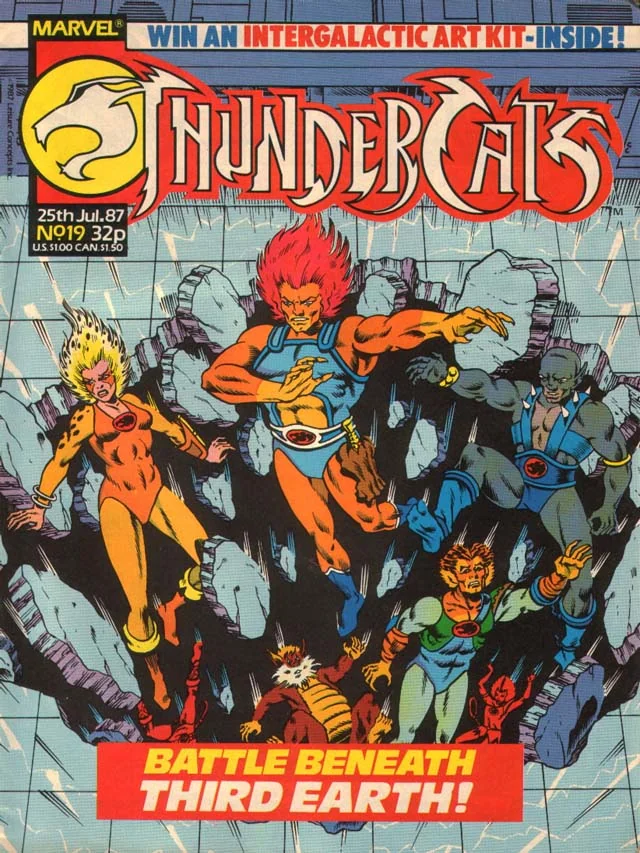 Cover for ThunderCats #19
