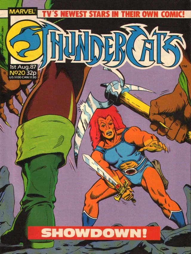 Cover for ThunderCats #20