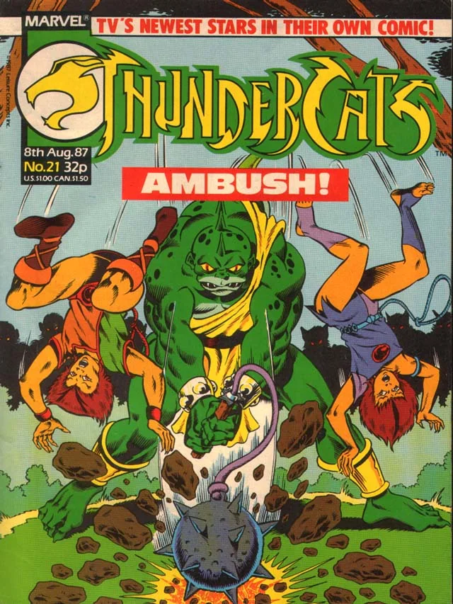 Cover for ThunderCats #21
