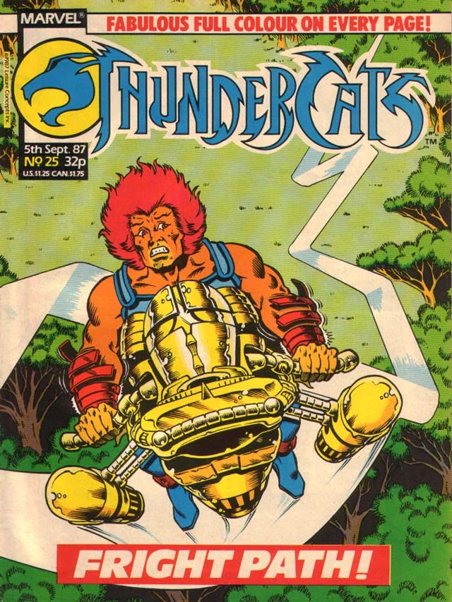 Cover for ThunderCats #25