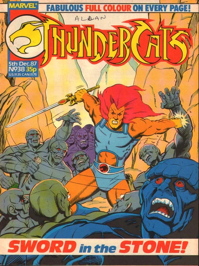 Cover for ThunderCats #38