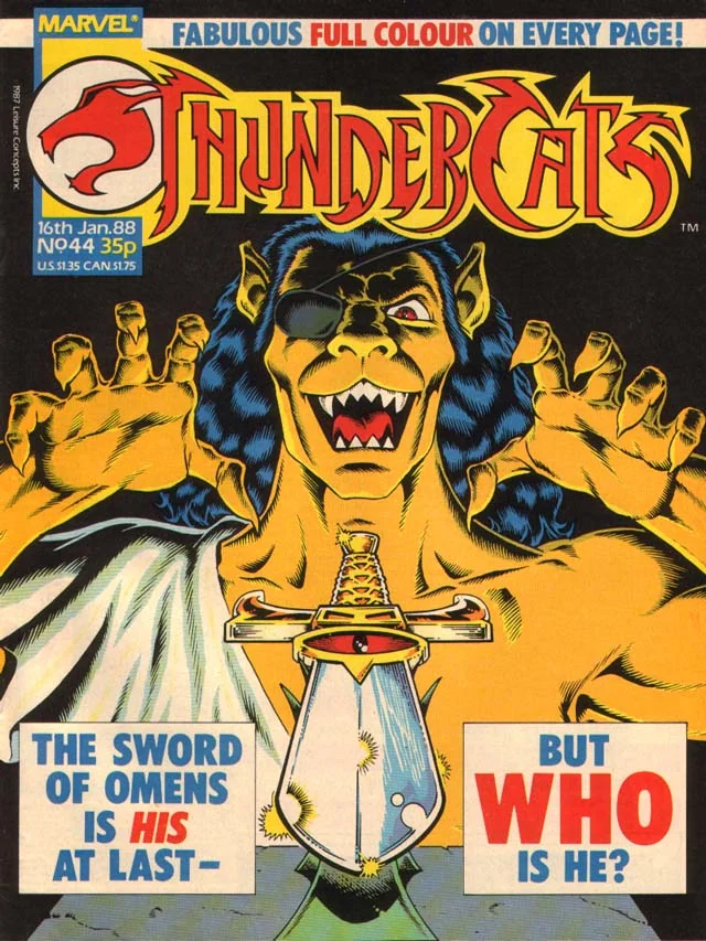 Cover for ThunderCats #44