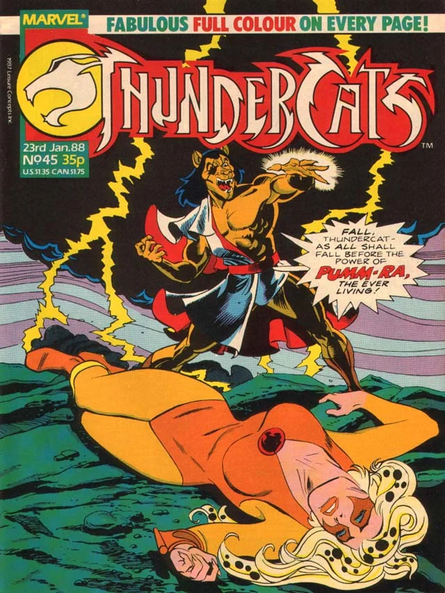 Cover for ThunderCats #45