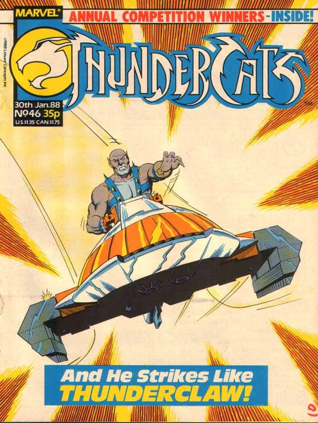 Cover for ThunderCats #46