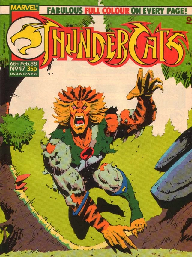 Cover for ThunderCats #47