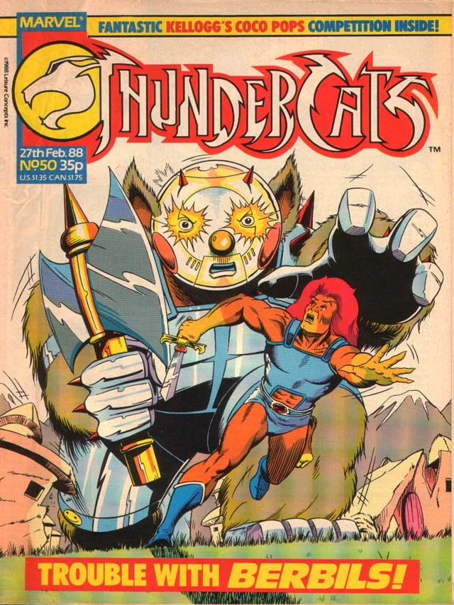 Cover for ThunderCats #50