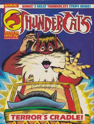 Cover for ThunderCats #55