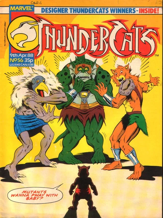 Cover for ThunderCats #56