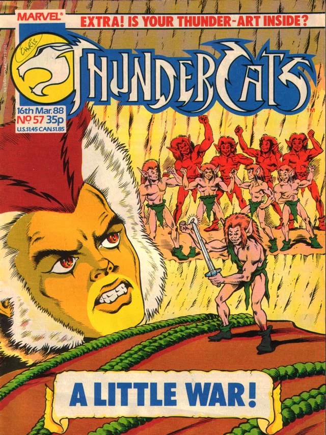 Cover for ThunderCats #57