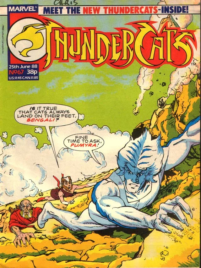 Cover for ThunderCats #67