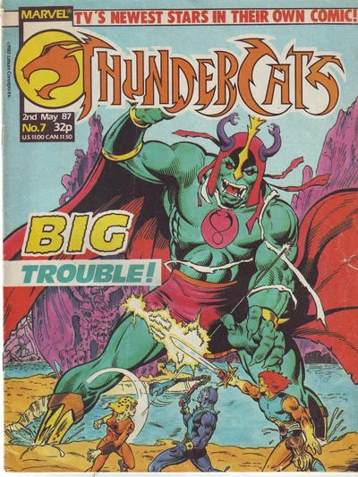 Cover for ThunderCats #7