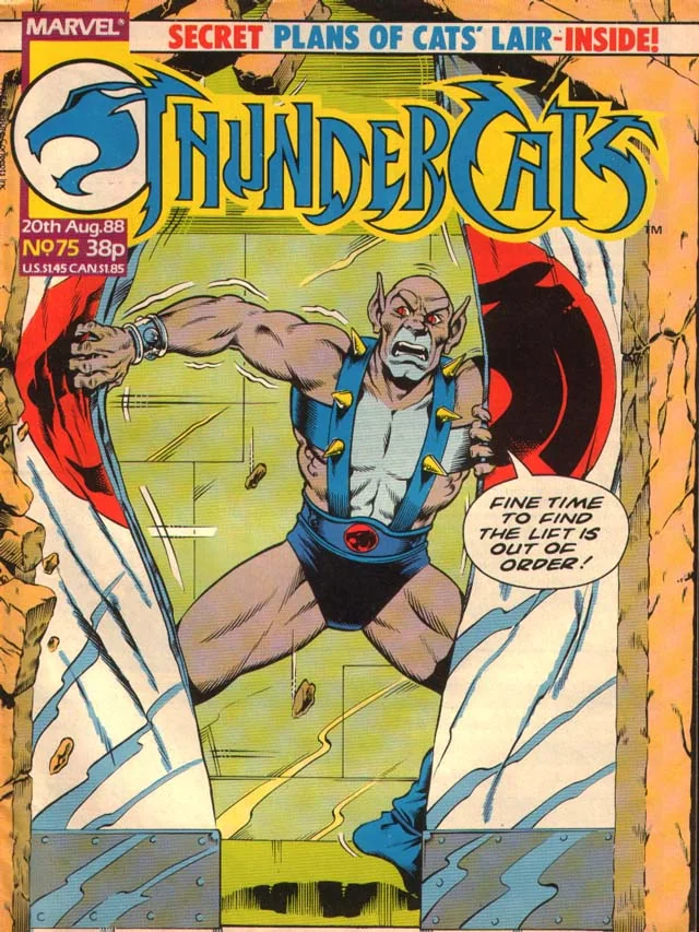 Cover for ThunderCats #75
