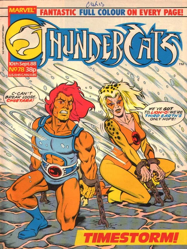 Cover for ThunderCats #78