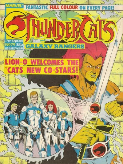 Cover for ThunderCats #79