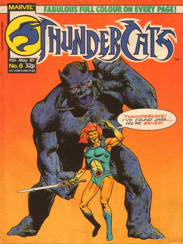 Cover for ThunderCats #8