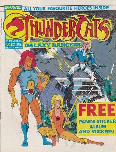 Cover for ThunderCats #80