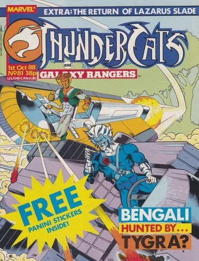 Cover for ThunderCats #81
