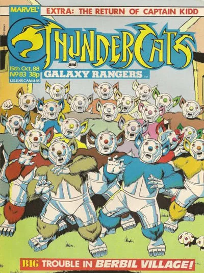 Cover for ThunderCats #83