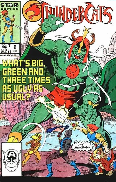 Cover for Thundercats #6