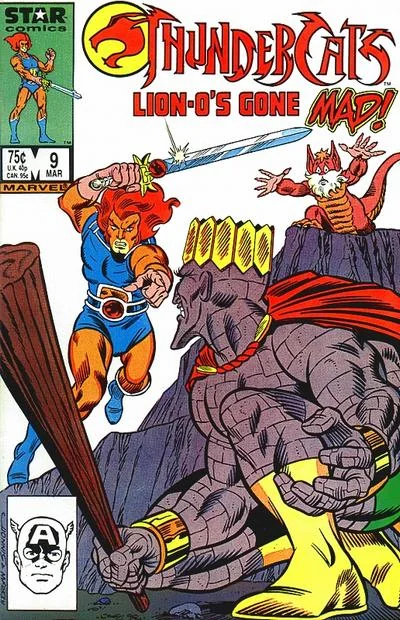 Cover for Thundercats #9
