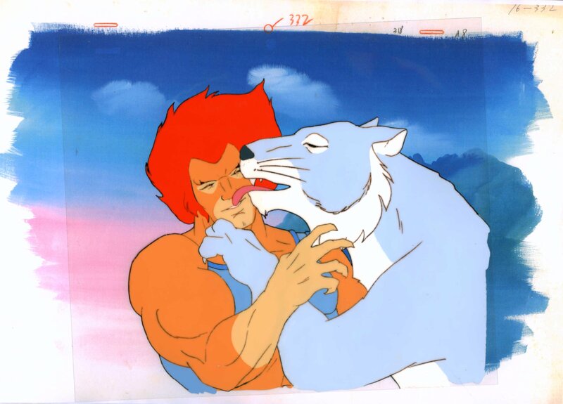 Cosmocats / ThunderCats Production Cel Setup (2DGalleries)