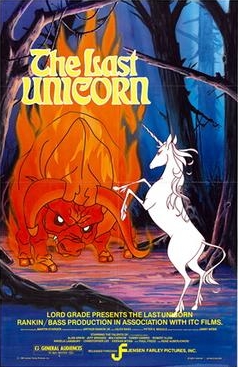The Last Unicorn 1982 poster