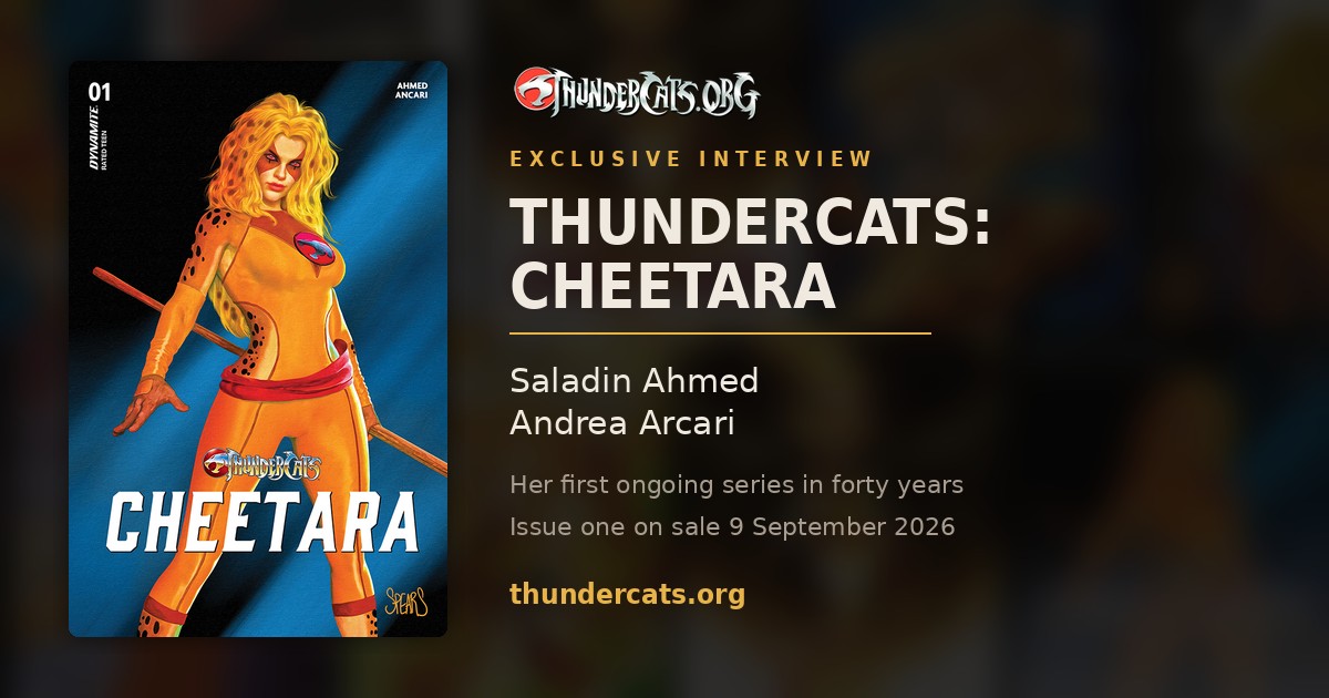 ThunderCats: Cheetara, the Saladin Ahmed and Andrea Arcari Interview