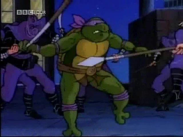 Teenage Mutant Ninja Turtles in the documentary