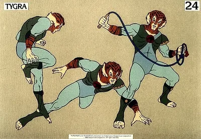 ThunderCats - Tygra artwork