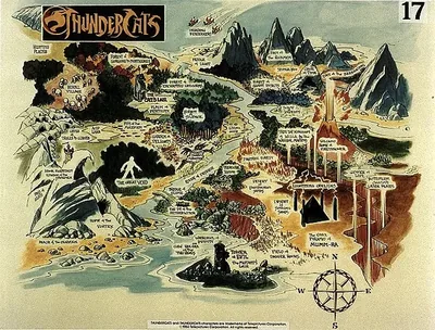 ThunderCats - Third Earth map