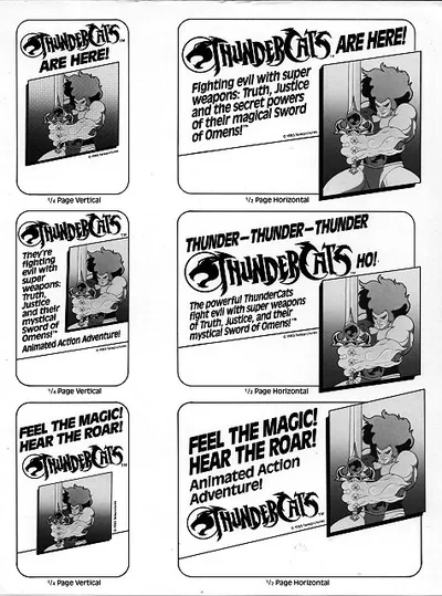 ThunderCats - press advert