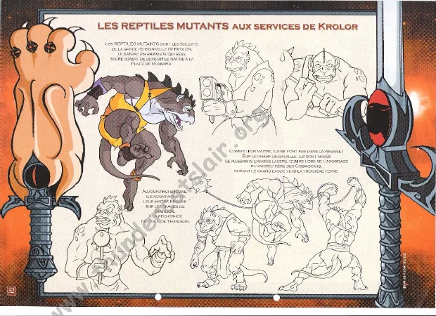 ThunderCats French Encyclopedia