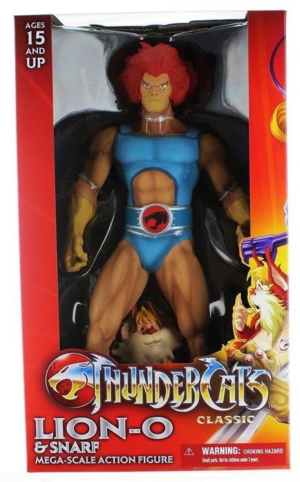 Mezco Mega Scale Lion-O & Snarf 2-Pack