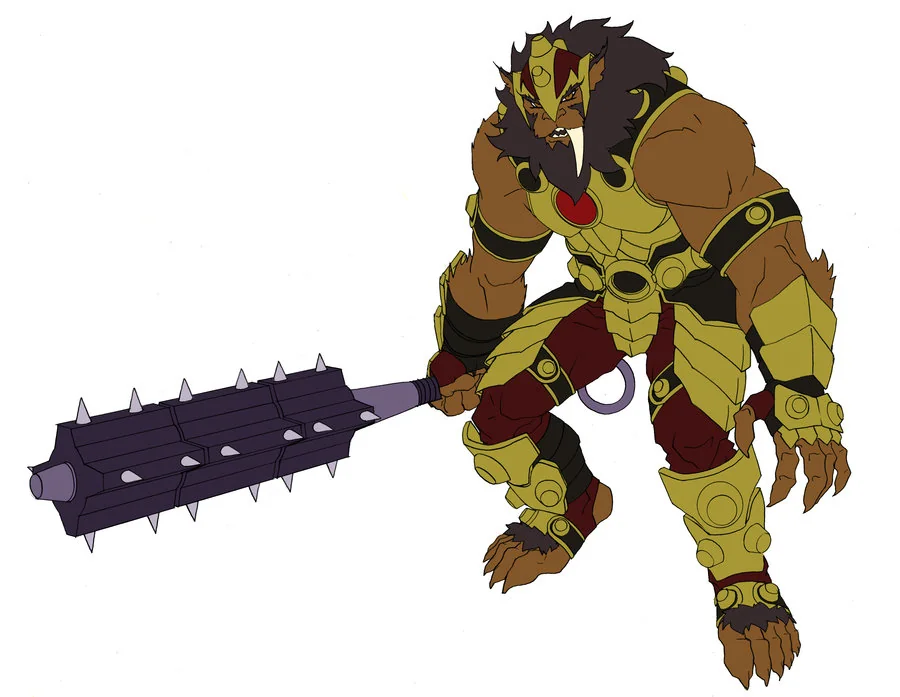 Grune the Destroyer Concept. This was one of the first concept pieces for Grune the Destroyer for the new ThunderCats show. (Dan Norton Mar 2012)